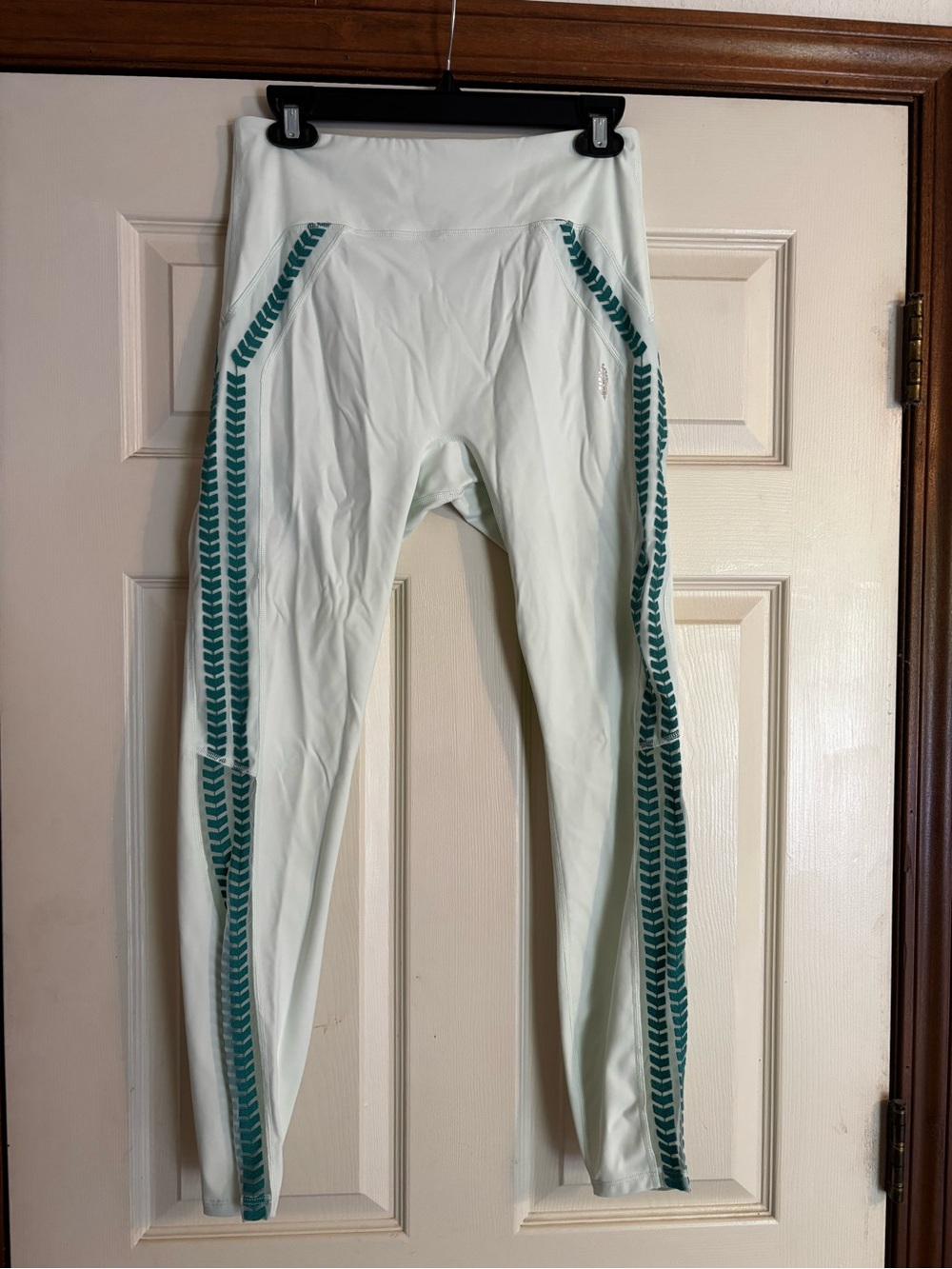 Free People Movement Mint Teal Mesh Leggings M